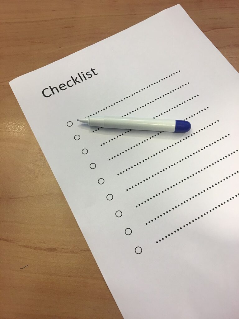 checklist